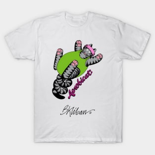 B kliban cat aerobic T-Shirt